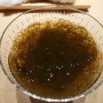 鮨 唐島 - 絹もずく