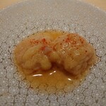 鮨 唐島 - ヒラメの真子