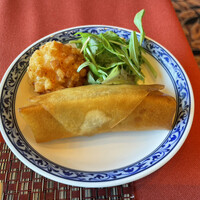 ホテルオークラレストラン新宿 中国料理 桃里 - 天空コース　揚げ物二種盛り合わせ