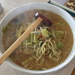 まつや食堂 - みそラーメン（￥800）1/20/2013