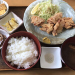 ひのキッチン - からあげ定食（からあげ）