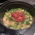 北海道焼肉 北うし - 土鍋ご飯～～