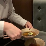 北海道焼肉 北うし - ウィンディちゃんの美しい盛り付け