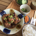キッチン ZEN - 一番人気の油淋鶏定食¥1350-