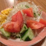 Genki Izakaya Kouta - サラダはブッフェ