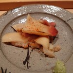 鮨 さかい - 北寄貝付け焼き