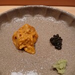 鮨 さかい - ムラサキウニ