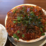 中国料理 五指山 - 麻婆土鍋ご飯