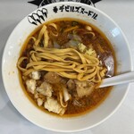 デビルズヌードル - 平打ち極太麺