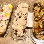 おこわ米八 - 料理写真:どれも美味しいおこわ