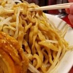 豚らーめん ミドリカワ - 中ちぢれ麺