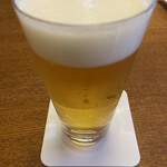 Soba Kaiseki Tachi Aigawa Yoshidaya - 生ビール