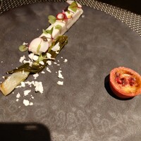 restaurant hache - 山わさびとクリームのソース美味しい