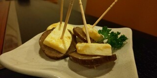Teppan Kuukan Enishi - いぶりがっこクリームチーズ