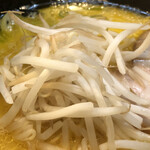 ラーメン道楽 - 今日のもやしはちょっとくたびれてるか？