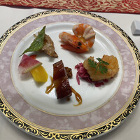 銀座アスター 新宿賓館  - 前菜　季節の前菜盛り合わせ