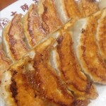 大阪王将 - 良い焼き目の餃子