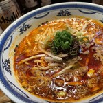 成都正宗担々麺 つじ田 - 正宗式汁あり担々麺大辛¥900