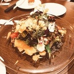 kitchen俊貴 - 10種類のお野菜でお花畑サラダ