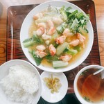 盛 - カニの爪定食