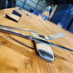 古民家レストラン Es - 箸置きが牛の骨