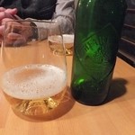 羽山料理店 - ワインを呑みたかったのでビールは少しだけ。