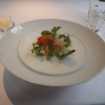 オーベルジュ・ド・リル - 海の幸のサラダ