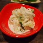 Tanoji - 大根と帆立のサラダ.JPG