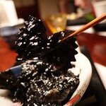 空 - ホタルイカとイカスミのラビオリ！