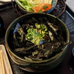 フラボン弐番館 - 料理写真:のり丼じゃないですよ　マグロ丼ですよ