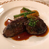 ヴァン・ウタセ - ⑥牛ハラミのステーキ赤ワインソース