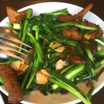 盛 - ニラレバ定食