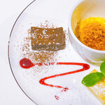 和フレンチバル村塾 屋根裏 別邸 - ・チョコレートテリーヌ
      ・チーズテリーヌ
      ・クレームブリュレ　