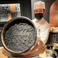 麻布 黒しゃり - 