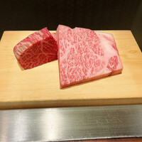 Kobe Beef steak モーリヤ 祇園 - フィレとサーロイン