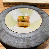 焼鳥 サイヒ - さつま大摩桜の昆布締め