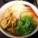 徳福仁 - 「中華そば」麺大盛（６５０円）