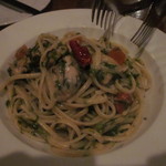 フォセッタ - 牡蠣と浜松産青のりのアーリオオーリオ（リングイネ）