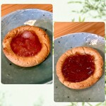 ジャム cafe 可鈴 - サービスでいただいた手作りタルト