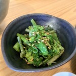 ジャム cafe 可鈴 - 菜の花の辛し和え