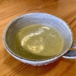 ジャム cafe 可鈴 - 【アレッタのポタージュ】「アレッタ」はケールとブロッコリーのかけ合わせ野菜