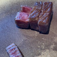 鉄板焼おおみ - 長頭翁8000円　コース名かな？おおみ　おうみだと思っていた