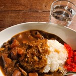 Kissa Homa - ホーマー特製 手作りチキンカレー　具沢山でちょっぴり辛口　コーヒー付で880円