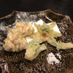 Shungyo Shunsai Marutobi - 山菜と白子の天ぷら　　byまみこまみこ