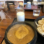 延喜 - おめでとうサービスの飲むヨーグルト、濃厚です。