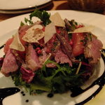 オレンジ - (≧∪≦●)ボリュ～ミィィ～＆美味しい♪孔鴨とピンクグレープフルーツのサラダ：820円（’13.02月にて)