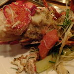 オレンジ - (*´艸`*)♪エビみそ？まで美味しすぎ！グループフルーツの酸味もまた美味しすぎ♪活オマールエビのロースト1尾：2480円