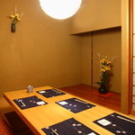 Nabura - 個室〈全席掘り炬燵の個室。接待や会食に使いやすいです。