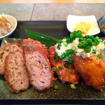 ビストロ今 - ■黒豚メンチカツ&チキン南蛮定食