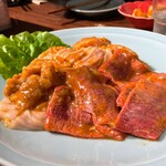 赤坂 らいもん - 味噌たん、ミノ